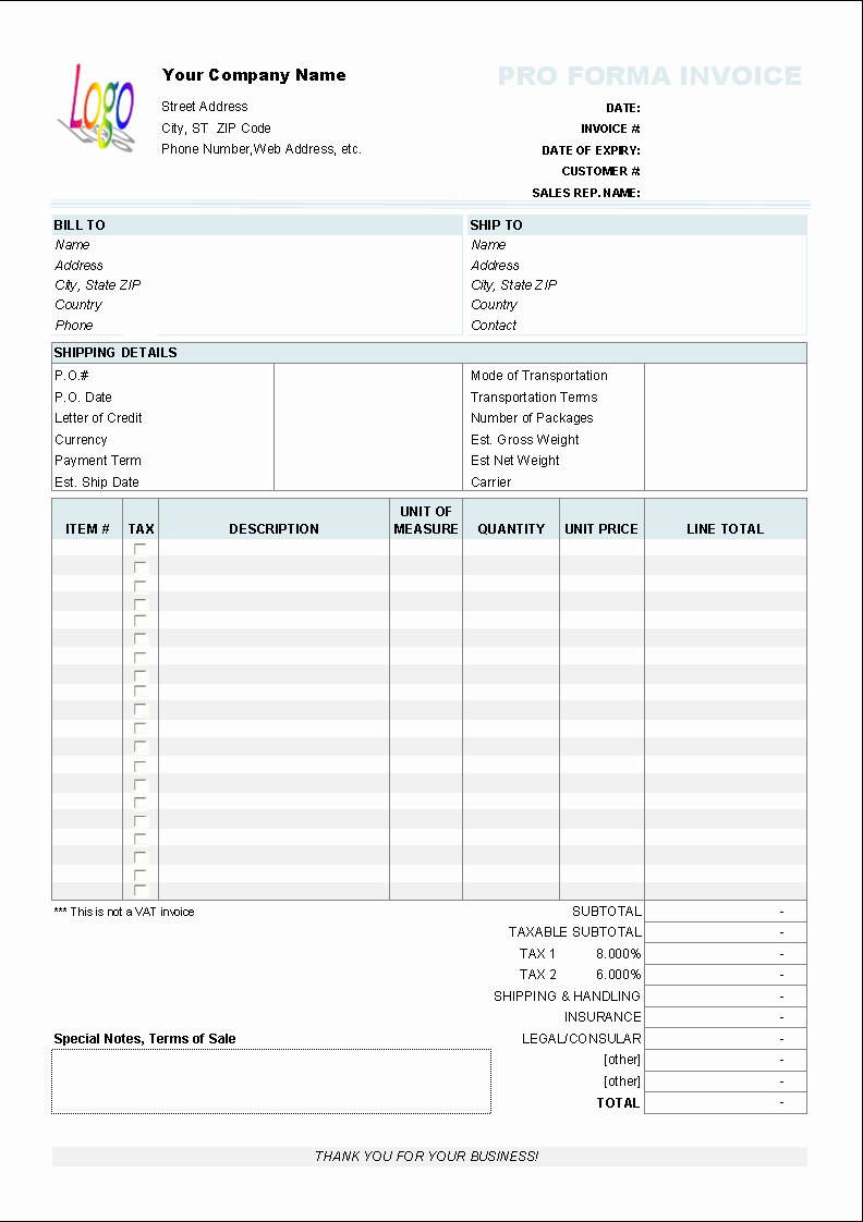 Free Excel Invoice Template Inspirational Download Proposal and Contract Template for Free Uniform
