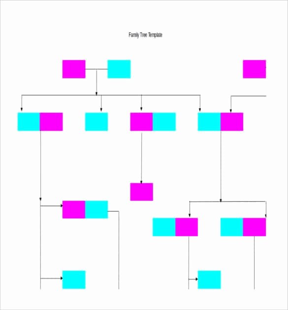 Free Family Tree Template Excel Unique Simple Family Tree Template 25 Free Word Excel Pdf