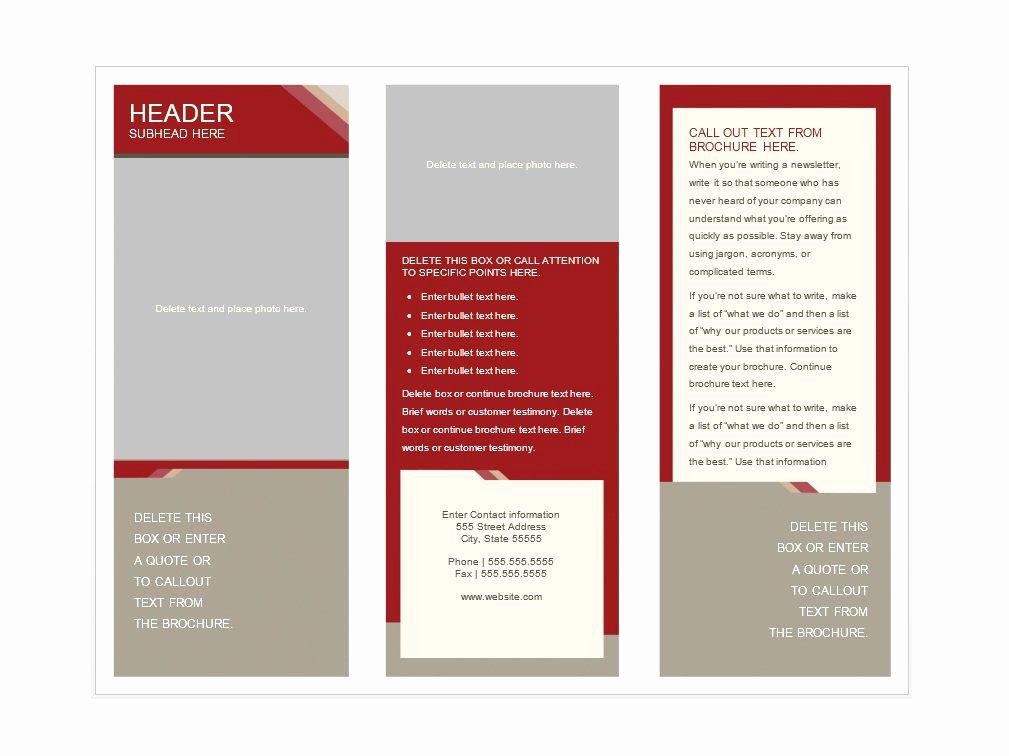 Free Flyer Templates for Word Elegant 31 Free Brochure Templates Ms Word and Pdf Free
