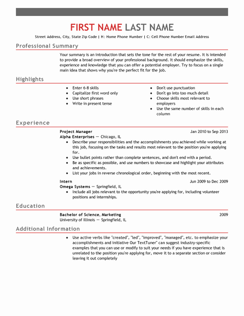 Free Functional Resume Template Inspirational Free Resume Templates for Word the Grid System
