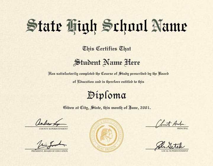 Free High School Diploma Templates New the Best Collection Of Diploma Templates for Every Purpose