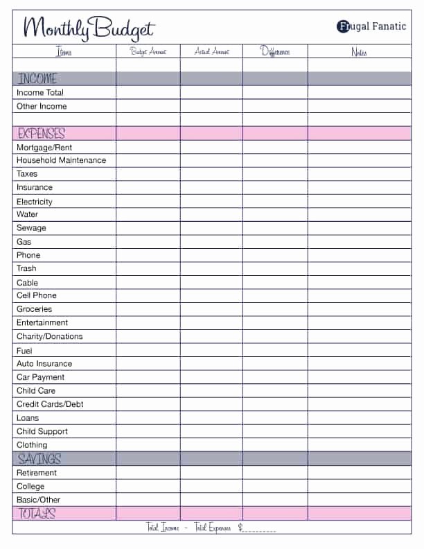 Free Household Budget Template Beautiful 10 Bud Templates that Will Help You Stop Stressing