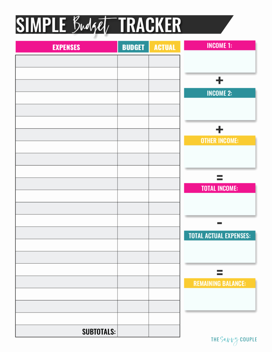 Free Household Budget Template Fresh the Most Effect Free Monthly Bud Templates that Will