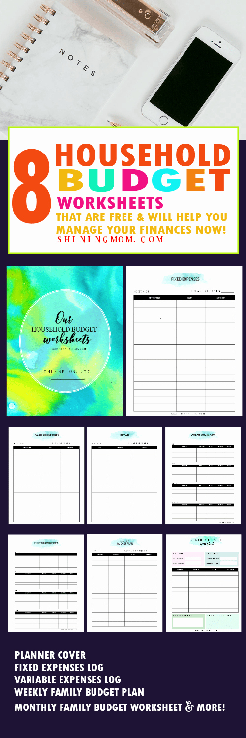 Free Household Budget Template Lovely Free Printable Household Bud Template that Works