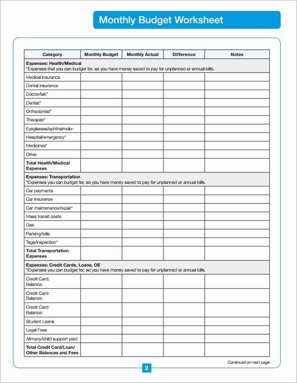 Free Household Budget Worksheet Pdf Awesome Free 13 Home Bud Samples In Google Docs