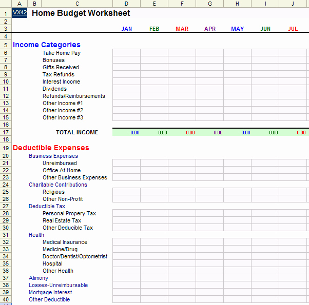 Free Household Budget Worksheet Pdf Best Of 6 Bud Sheet Pdf