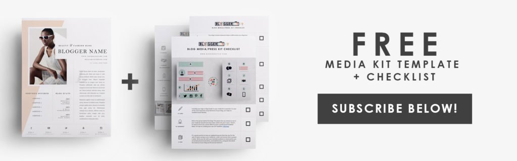 Free Media Kit Template Awesome Anatomy Of A Media Kit What Every Blogger Should Include