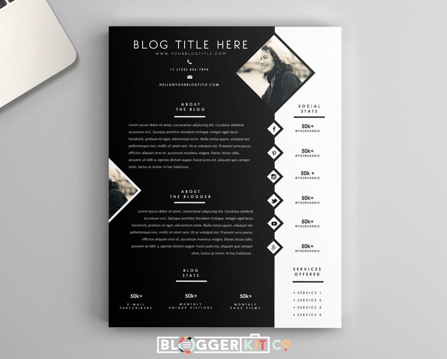 Free Media Kit Template Best Of E Page Media Kit Template Press Kit Template by