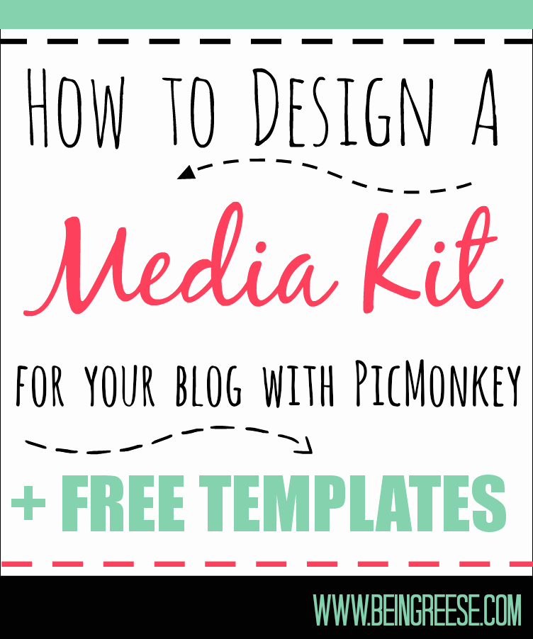 Free Media Kit Template Fresh How to Design A Free Media Kit for Your Blog Premade