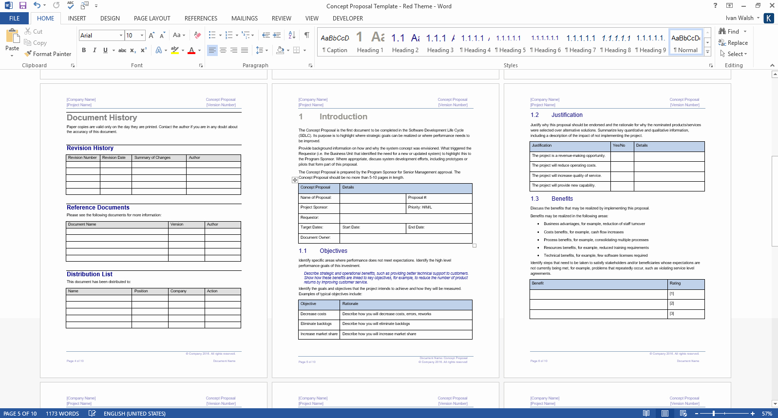 Free Microsoft Word Templates Elegant Concept Proposal Template Ms Word Excel Spreadsheets