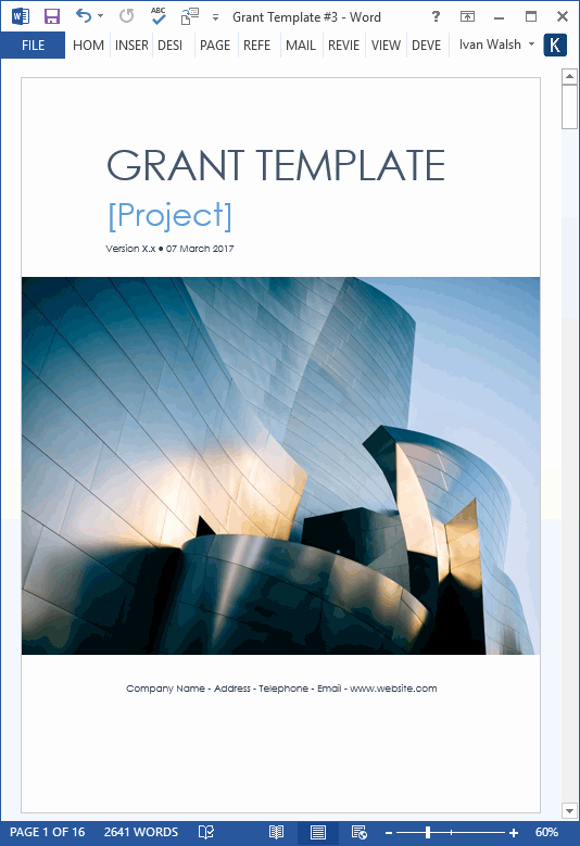 Free Microsoft Word Templates Unique Grant Proposal Template Ms Word Excel – Templates forms
