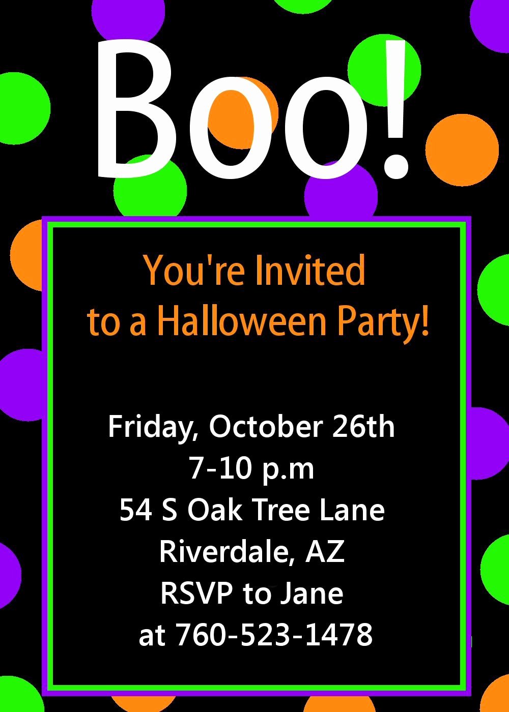 Free Party Invitation Templates Lovely Free Printable Halloween Party Invitations Templates