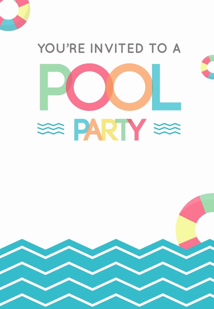 Free Party Invitation Templates Unique Fun afternoon Free Printable Summer Party Invitation
