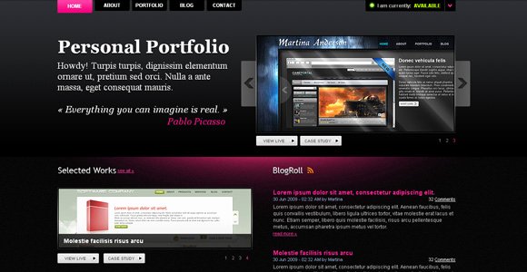 Free Portfolio Website Templates Unique 20 Premium Css HTML Portfolio Website Templates Free Download