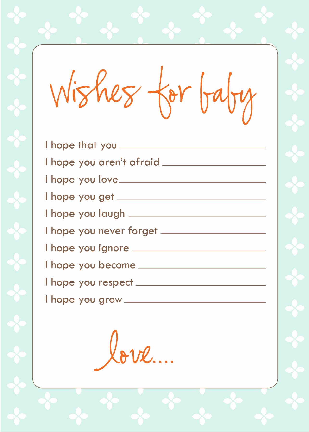 Free Printable Baby Shower Card Best Of Free Baby Shower Games Printouts