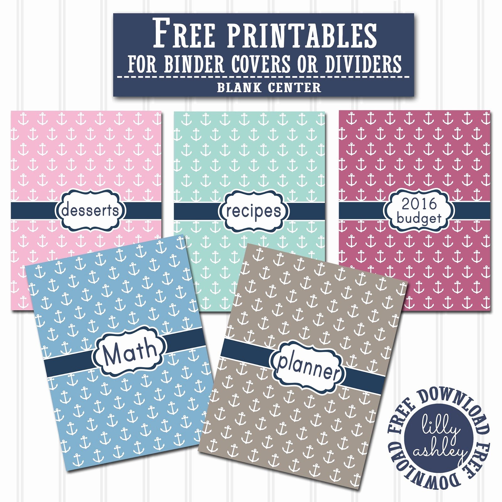 Free Printable Binder Covers Unique Make It Create by Lillyashley Freebie Downloads Free