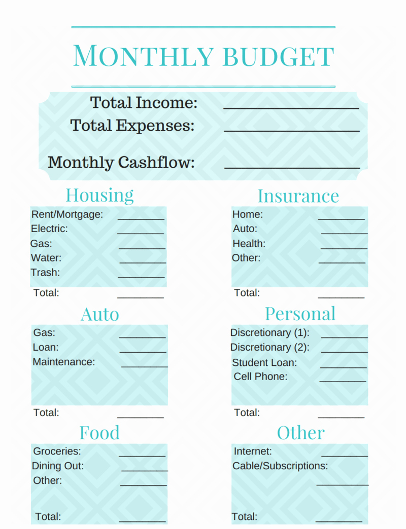 Free Printable Budget Templates Best Of 10 Life Changing Bud Templates to Help You organize