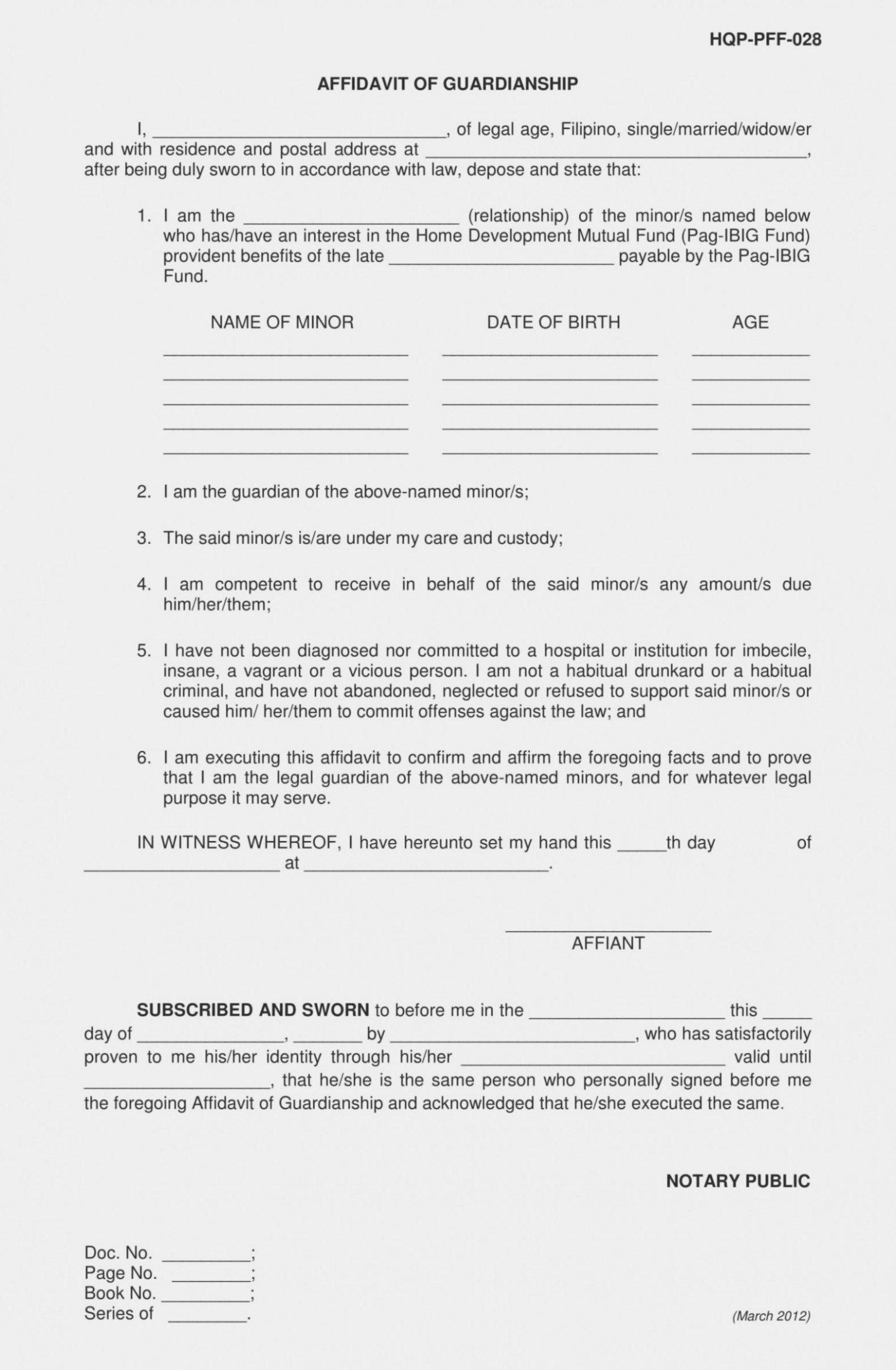 Free Printable Child Guardianship forms Fresh Learn the Truth About Free Printable