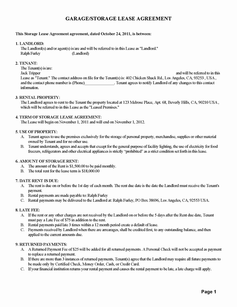 Free Printable Commercial Lease Agreement Best Of 8 Standard Mercial Lease Agreement Template