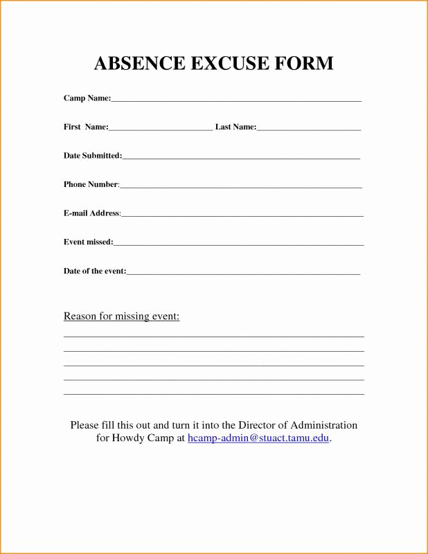 40 Free Printable Doctors Excuse Desalas Template