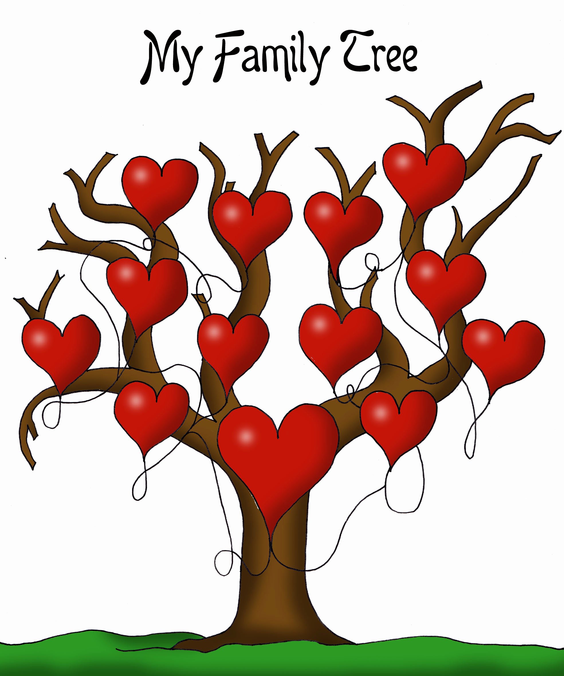 Free Printable Family Tree New A Printable Blank Family Tree to Make Your Kids Genealogy
