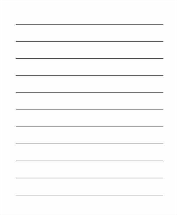 Free Printable Lined Paper Unique Free Lined Handwriting Paper Picture – Christmas Writing