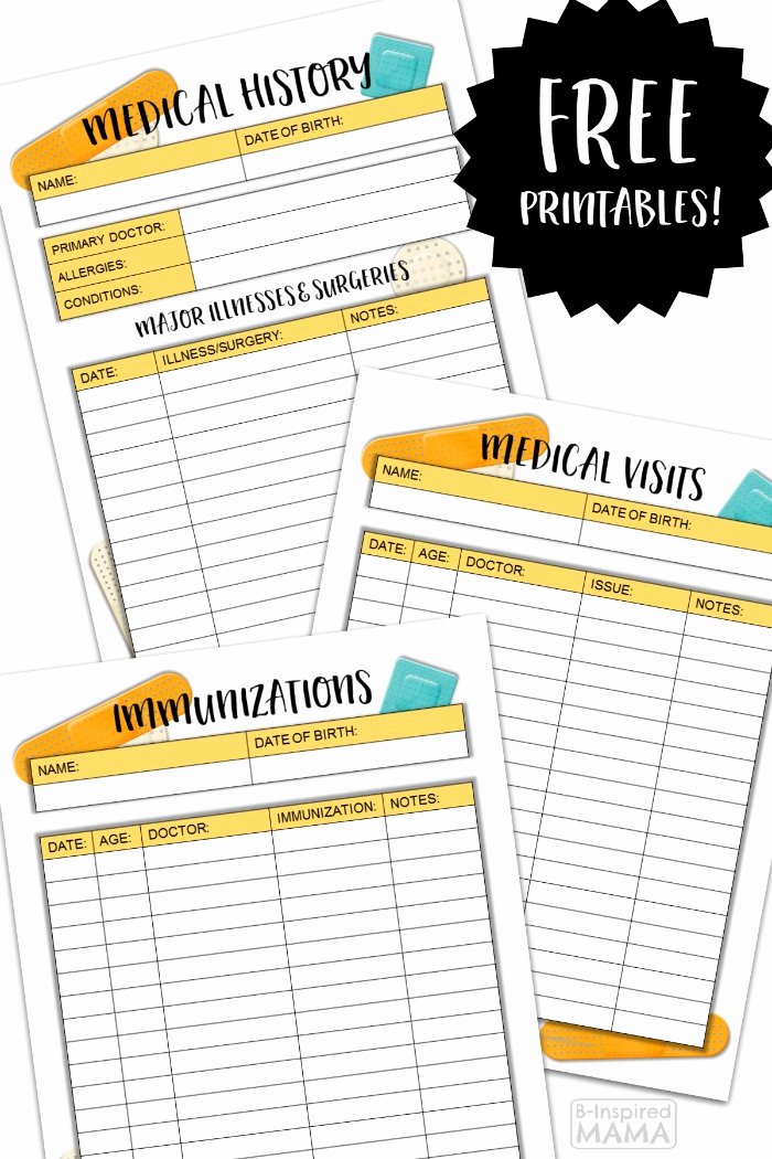 Free Printable Medical forms Luxury Health &amp; Safety Archives