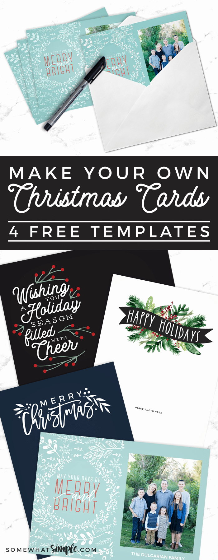Free Printable Postcard Templates New Make Your Own Christmas Cards for Free somewhat
