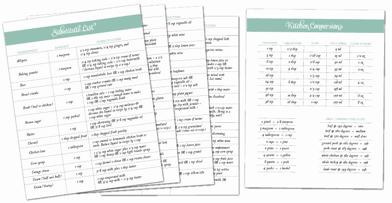 Free Printable Recipe Pages Unique Free Recipe Binder In 3 Color Options