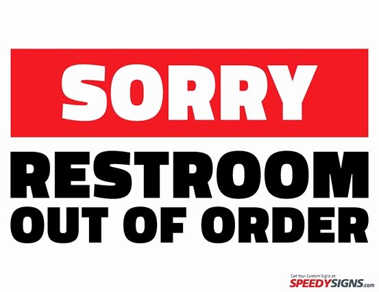 Free Printable Sign Templates Best Of Out Of order Sign Template Google Search Signs