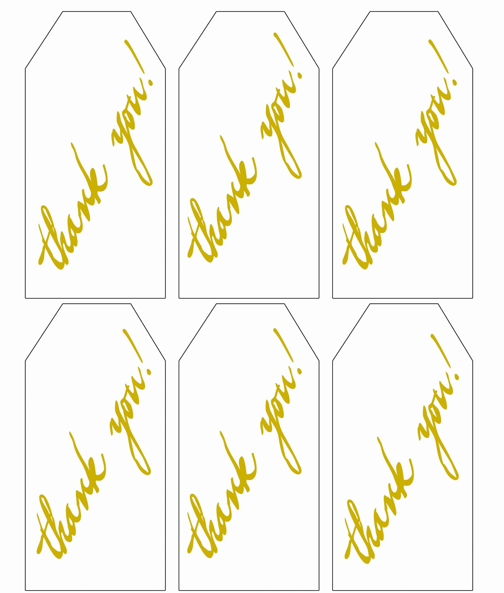 Free Printable Thank You Tags Elegant Paint Dipped Utensils the Idea Room