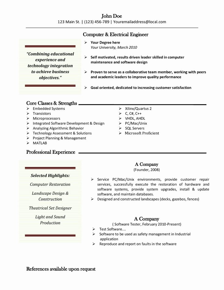 Free Resume Templates for Mac Inspirational 10 Best Sample Resumes &amp; Professional Resume Templates