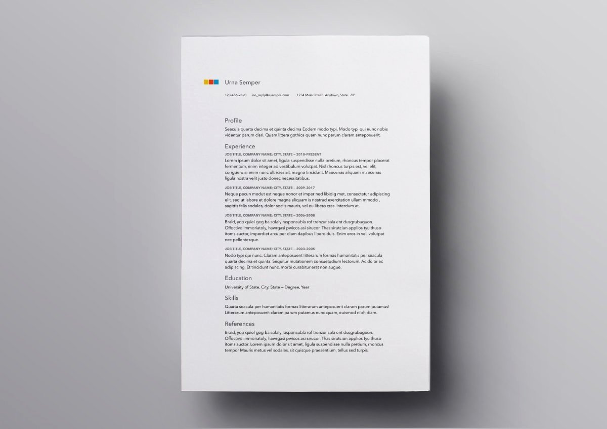 Free Resume Templates for Mac Lovely Pages Resume Templates 10 Free Resume Templates for Mac