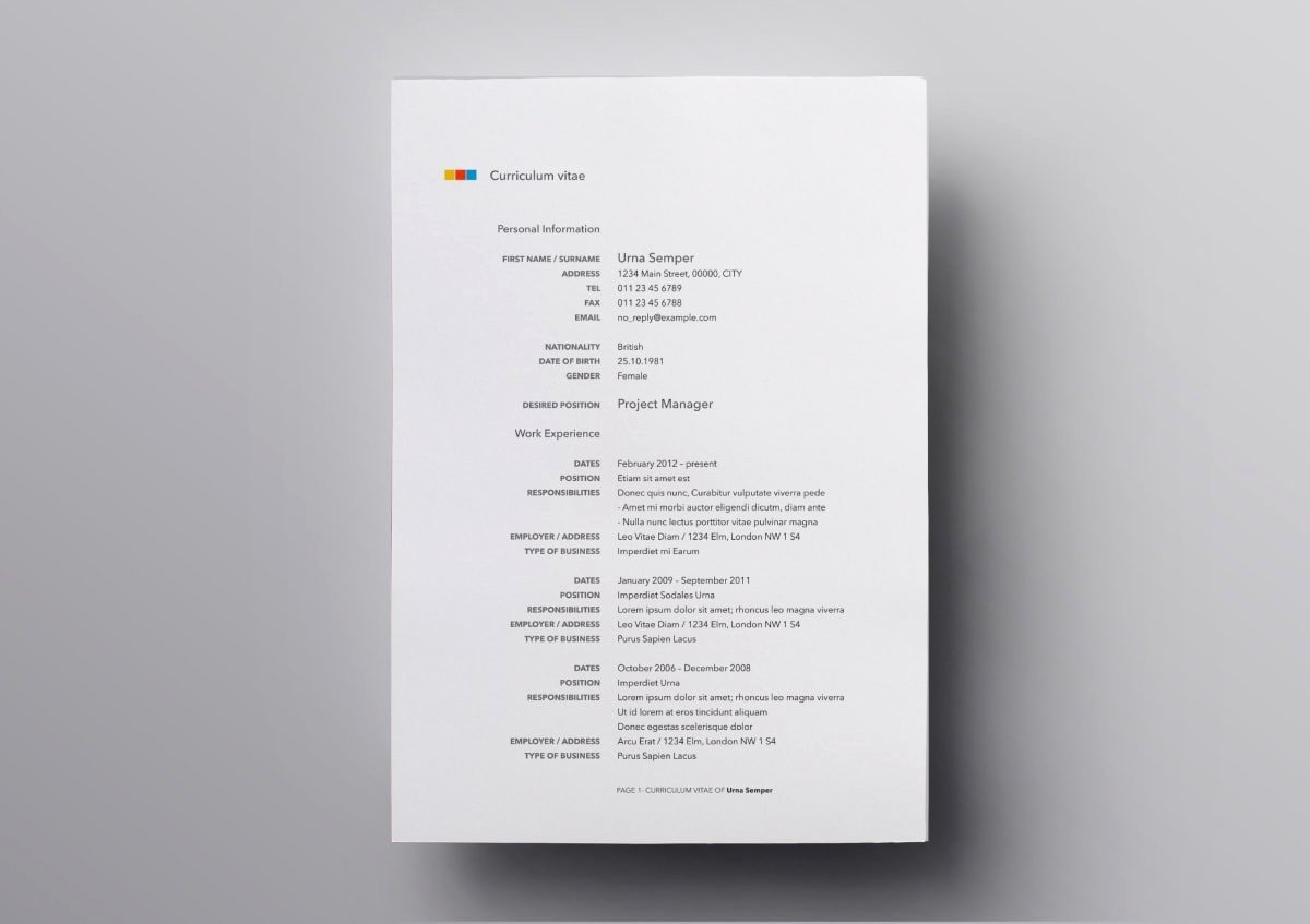 Free Resume Templates for Mac Luxury Pages Resume Templates 10 Free Resume Templates for Mac