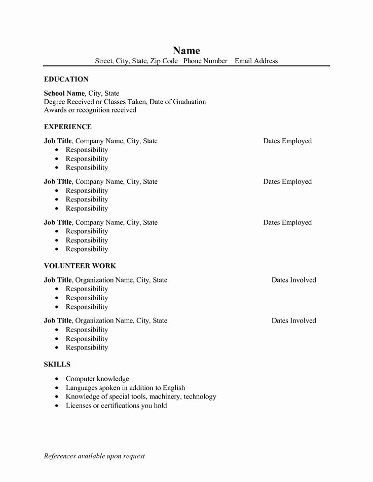 Free Resume Templates Pdf Luxury 17 Best Images About Lukas Resume On Pinterest