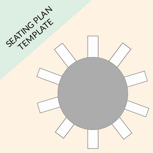 Free Seating Chart Template Elegant Wedding Seating Plan Template &amp; Planner – Free Download