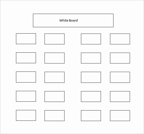 Free Seating Chart Template Lovely Classroom Seating Chart Template 10 Examples In Pdf