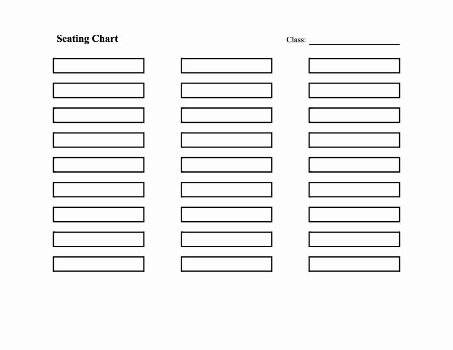 Free Seating Chart Template Unique 40 Great Seating Chart Templates Wedding Classroom More