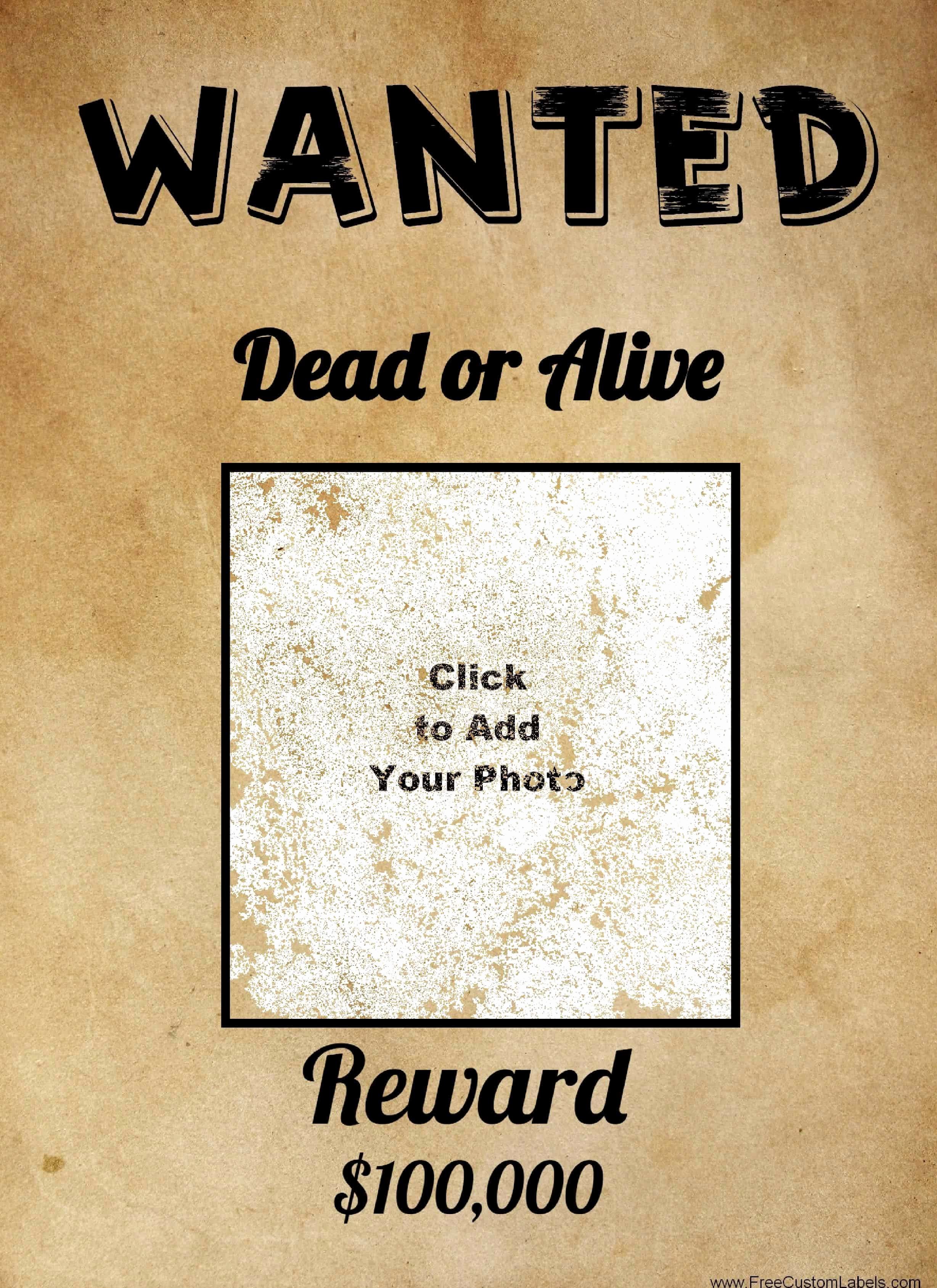 Free Wanted Poster Template Beautiful Free Wanted Poster Maker