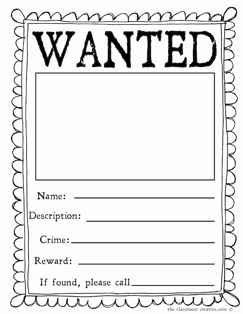 Free Wanted Poster Template Beautiful Muppets Most Wanted and Wanted Poster Free Printable