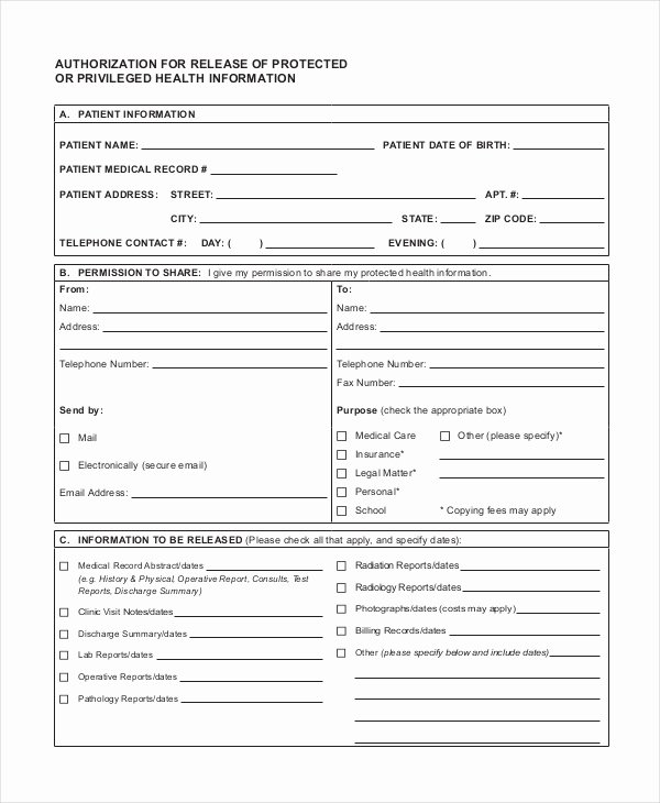 General Release form Template Luxury Free 11 Sample General Release forms In Pdf