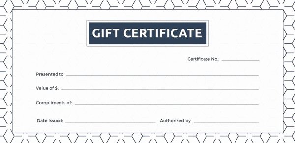 Gift Certificate Template Pages Luxury 36 Blank Certificate Template Free Psd Vector Eps Ai