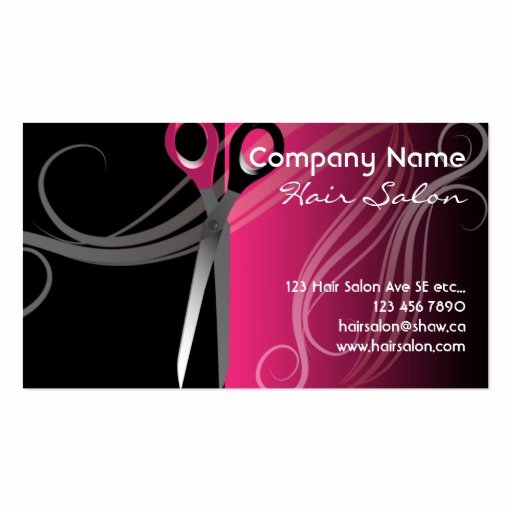 Hair Salons Business Cards Unique Hair Stylist Business Card Templates Page9