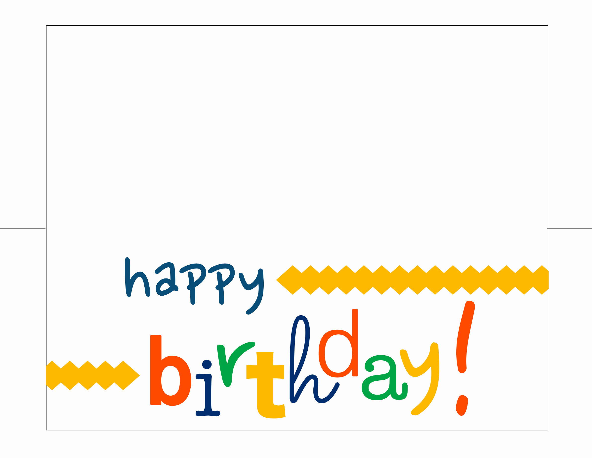 Happy Birthday Card Template Best Of Happy Birthday Card Free Printable How Do the Jones Do It