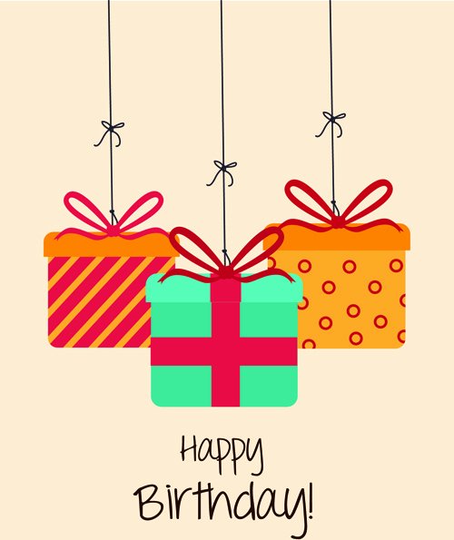 Happy Birthday Card Template Best Of Happy Birthday Editable Card Free Vector 15 733