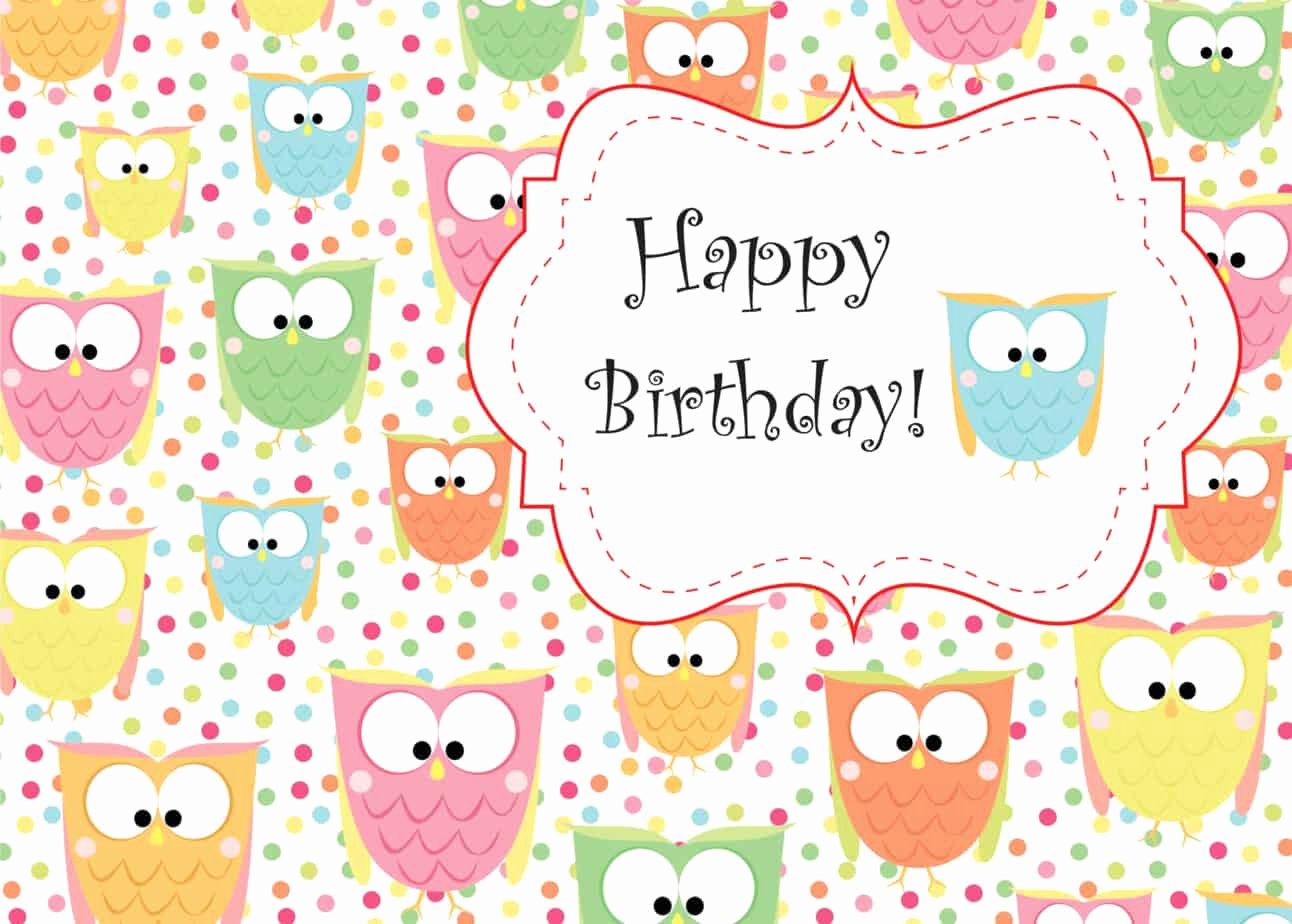 Happy Birthday Card Template Lovely 34 Free Birthday Card Templates In Word Excel Pdf