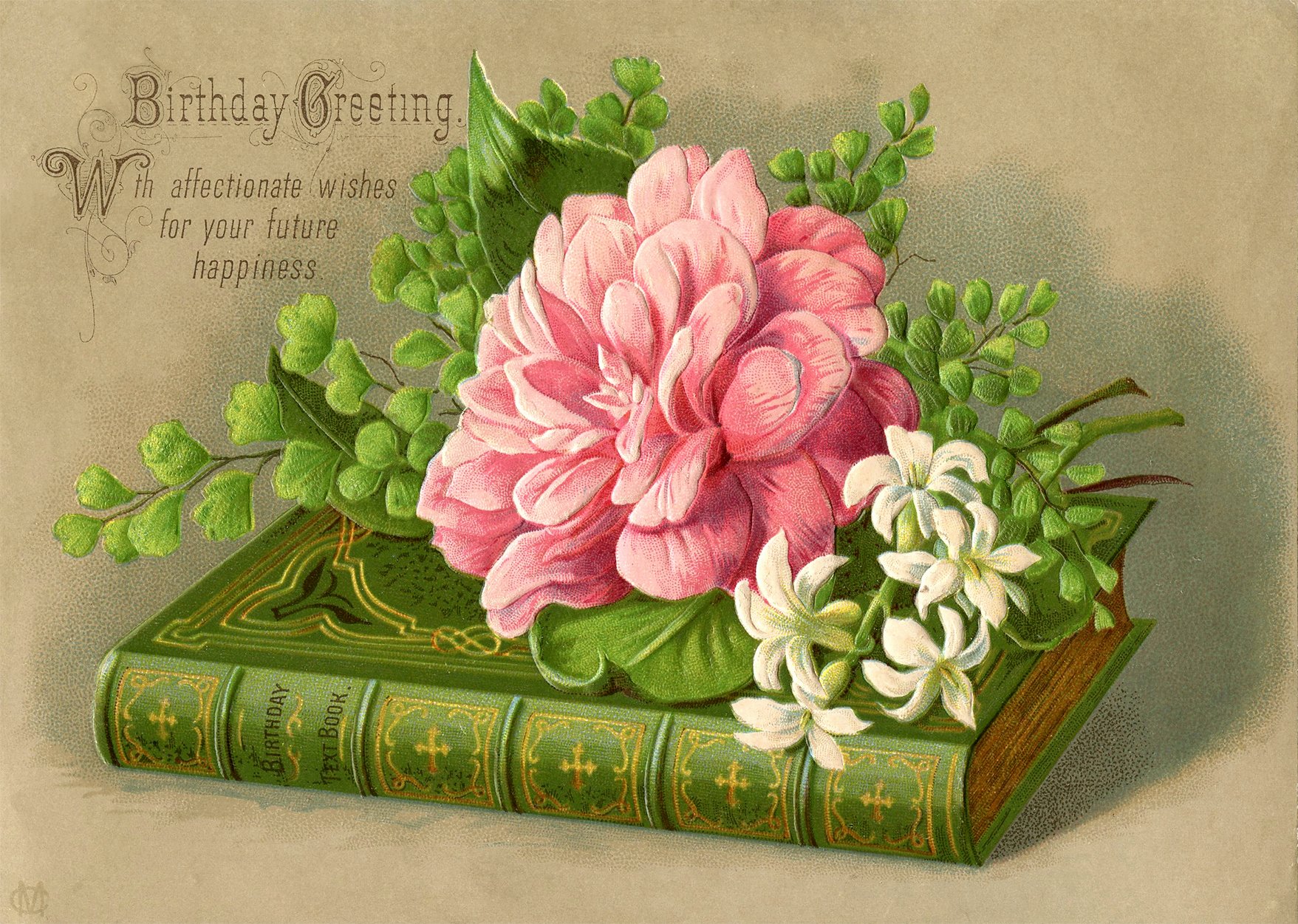 Happy Birthday Pictures Free Elegant Vintage Birthday Image Book Flowers the Graphics Fairy