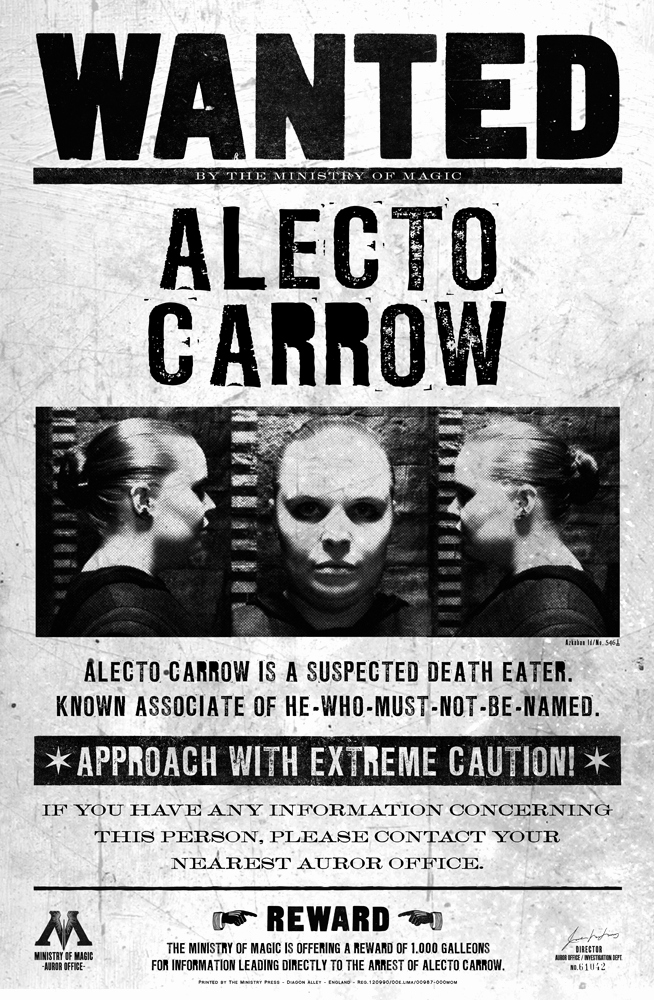 Harry Potter Wanted Poster Beautiful Image Alecto Carrow Wanted Harry Potter Wiki