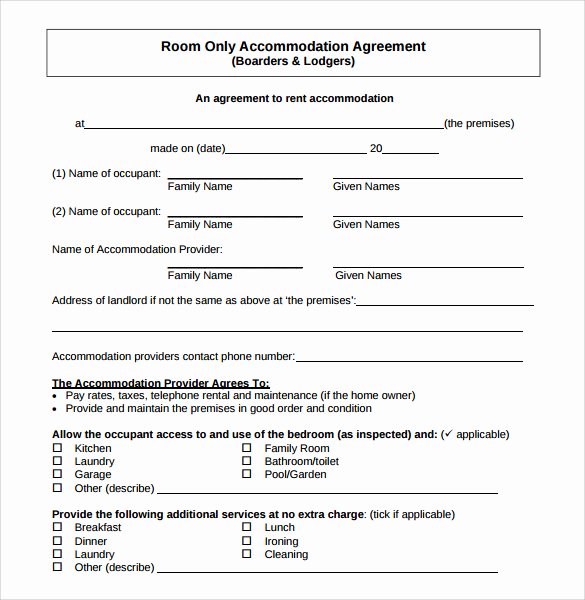 House Rental Agreement Template Beautiful Sample Home Rental Agreement 6 Documents In Pdf