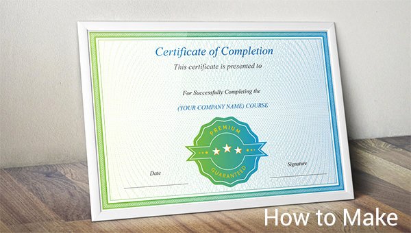 How to Make A Certificate Unique How to Make A Certificate In Microsoft Word – Tutorial